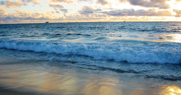 Пейзаж море