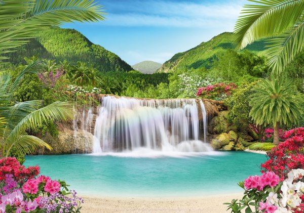 Водопад Нгалиема