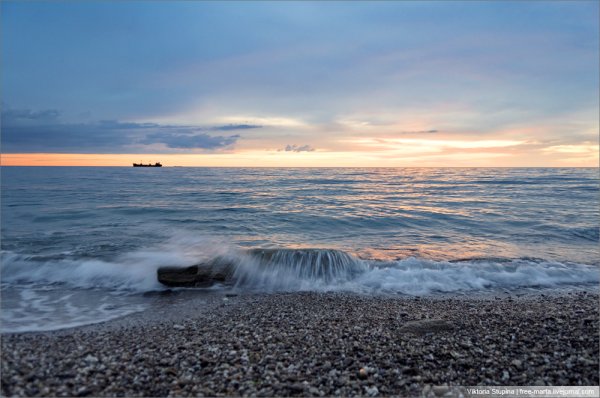 Черное море в октябре