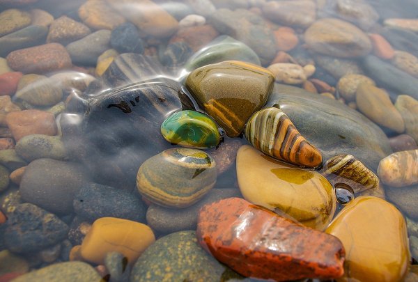 Речные камешки
