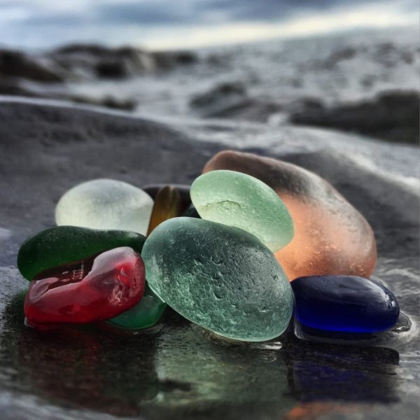 Необычные морские камни