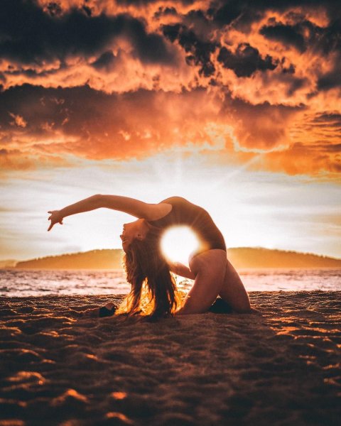 Пляж любовь