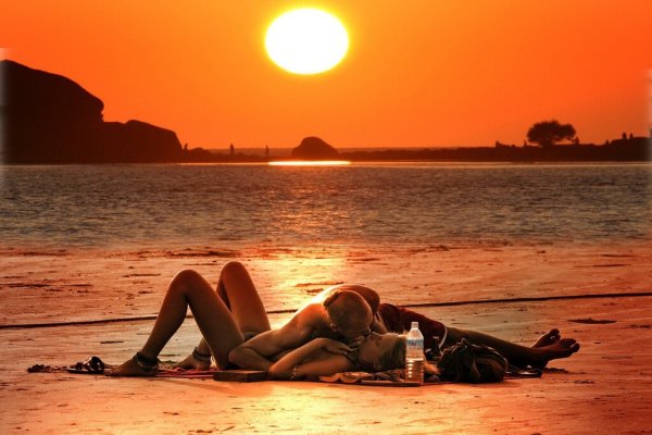 Страсть на пляже