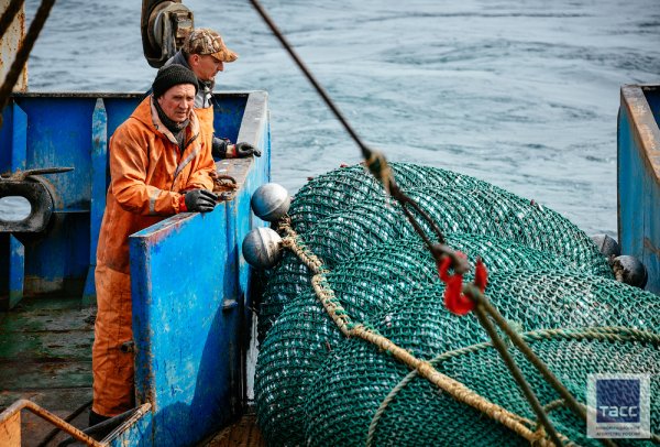 Рыболовецкий промысел судно Камчатка