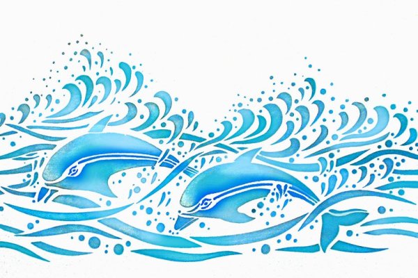 Морской орнамент в полосе