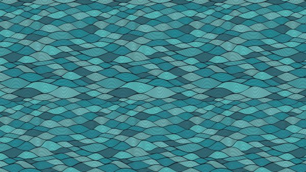 Стилизованные волны