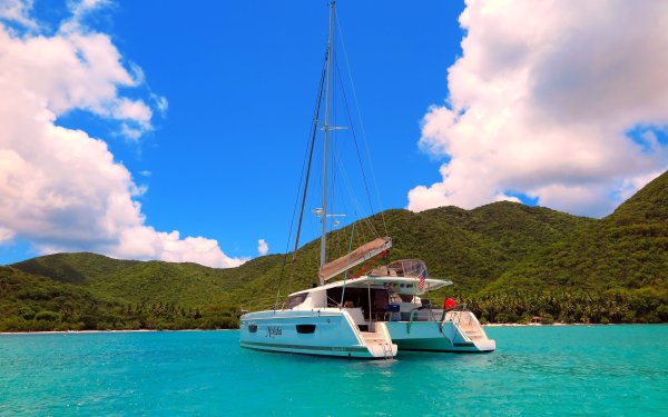 Парусник в финском заливе