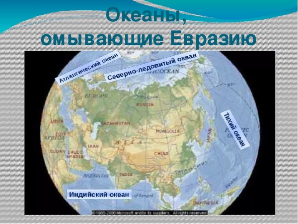 Крупнейшие озера Евразии