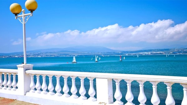 Рассвет на море Геленджик