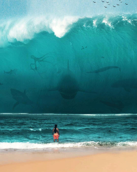 Блуп монстр глубины