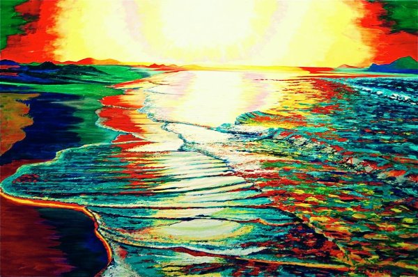 Разноцветные моря