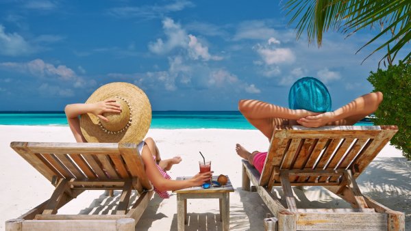 Лето жара пляж