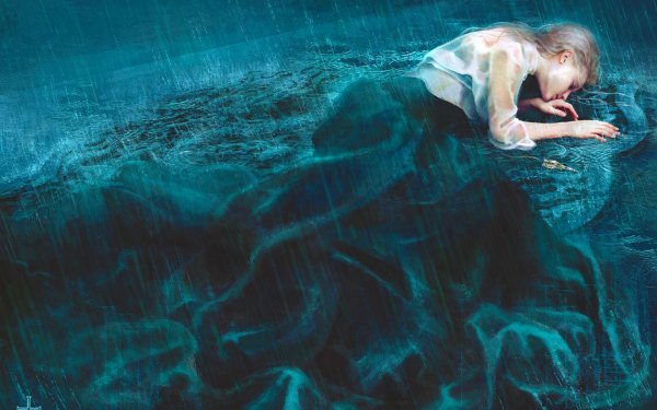 Одинокая девушка