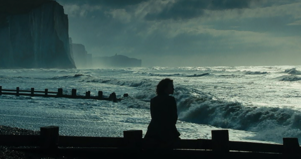 Женские глаза океан