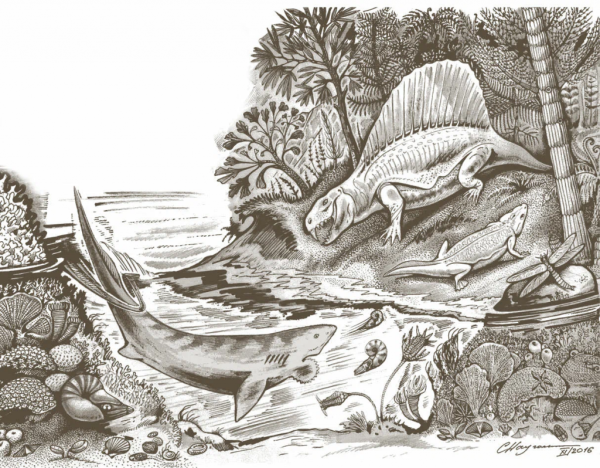 Древнее Пермское море