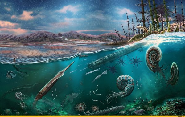 Триасовый период море Тетис