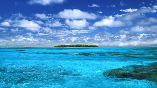 Пейзаж море