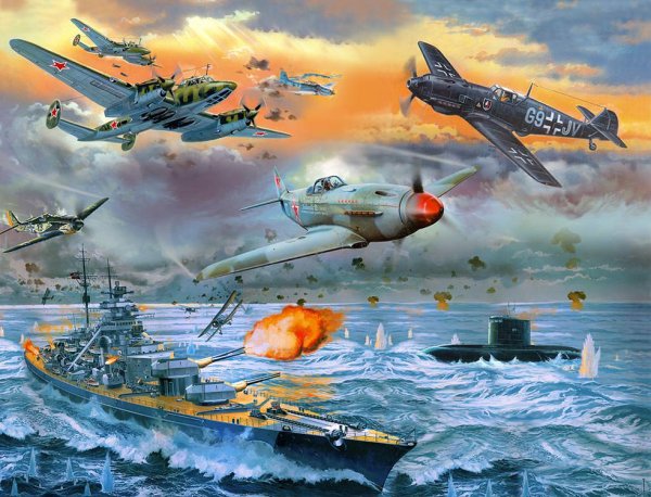 Великая Отечественная война 1941-1945 воздушный бой