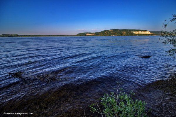 Река Волга просторы Ульяновск