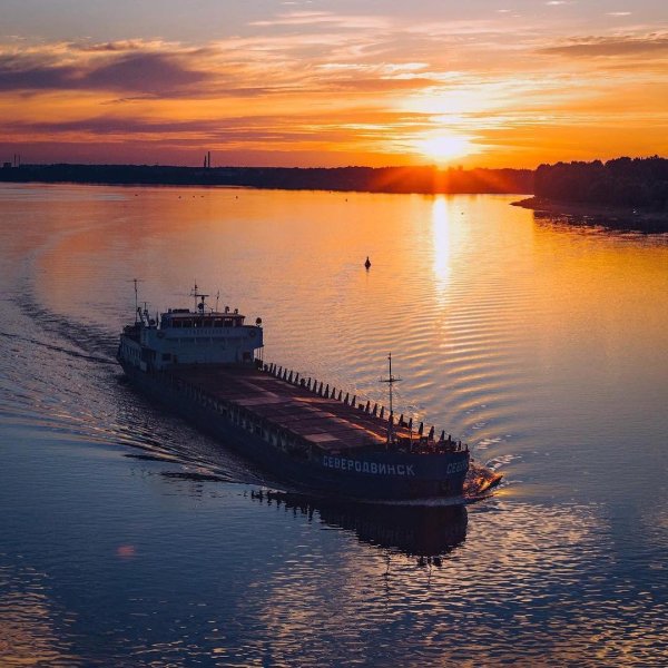 Волга река Волгоград рассвет
