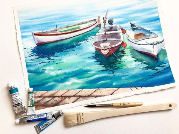 Эскизы маркером