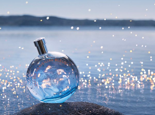 Hermes Eau des merveilles bleue w EDT реклама