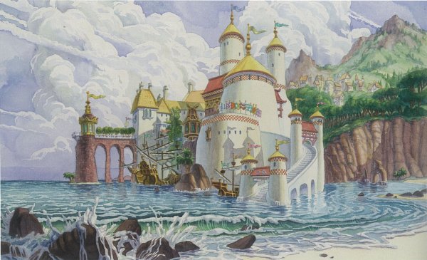 Ариэль в замке Эрика