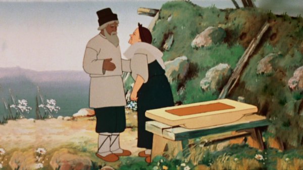 Сказка о золотой рыбке мультфильм