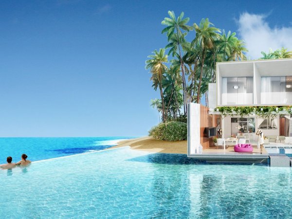 Домик у моря для визуализации