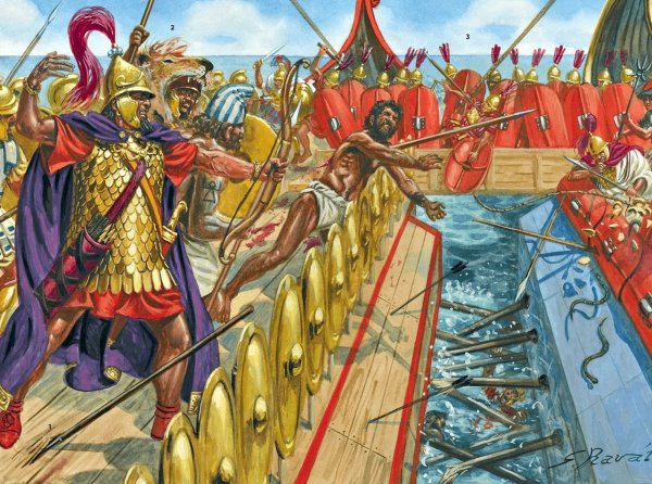 Джузеппе Рава греческие воины