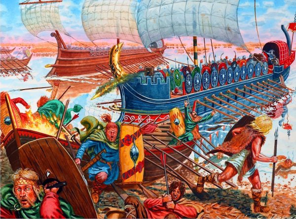 Древний Рим флот