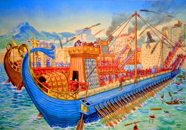 Осада Сиракуз Архимед