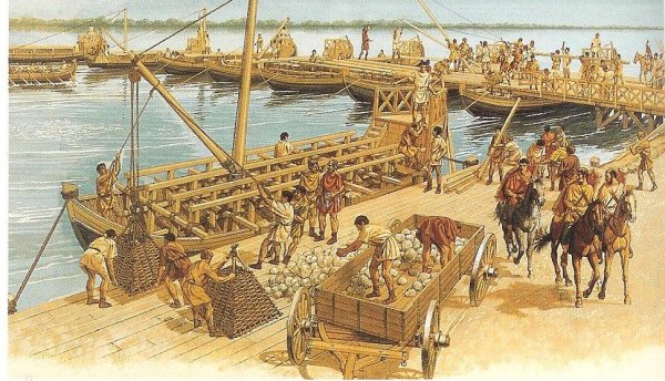 Древняя Греция порт Пирей Гавани