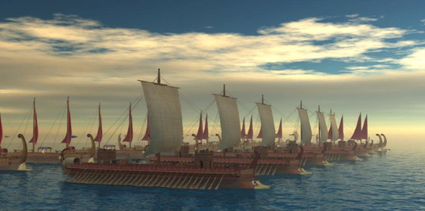 Флот древней Греции