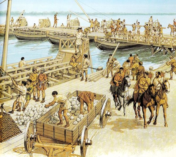 Логистика в древности