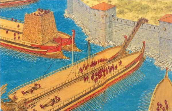 Осада Сиракуз Архимед