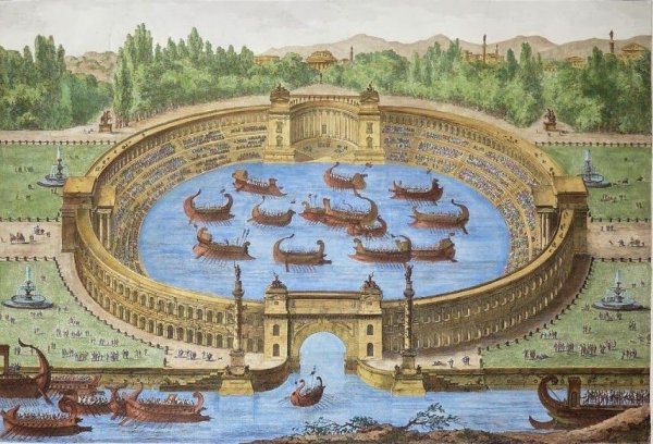 Наумахия в древнем Риме