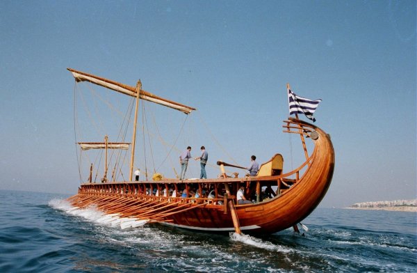 Римская трирема (Триера)