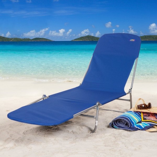 Шезлонг на закате