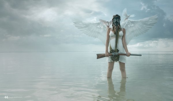 Ангел белый