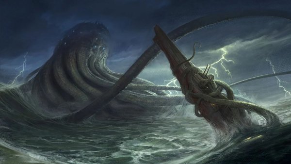 Морской дракон Левиафан