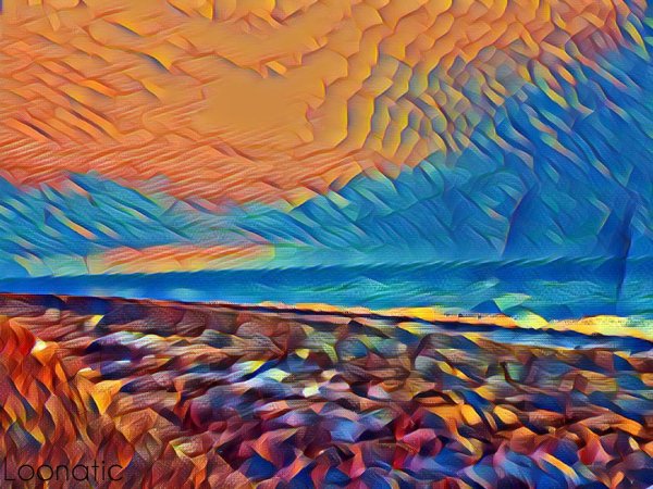 Абстрактная живопись море