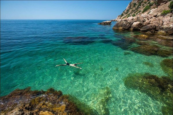 Мыс Фиолент закат