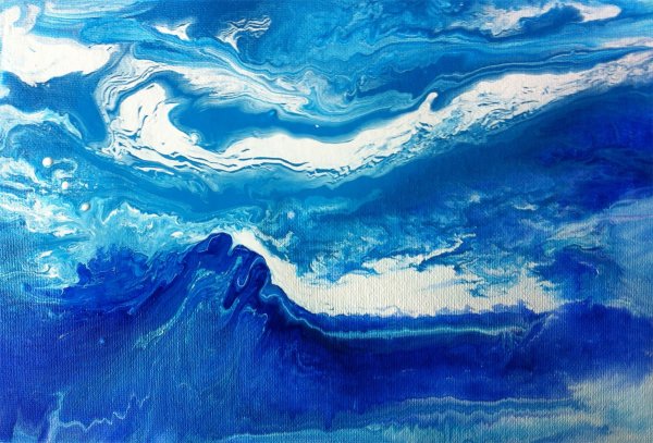 Волна краски