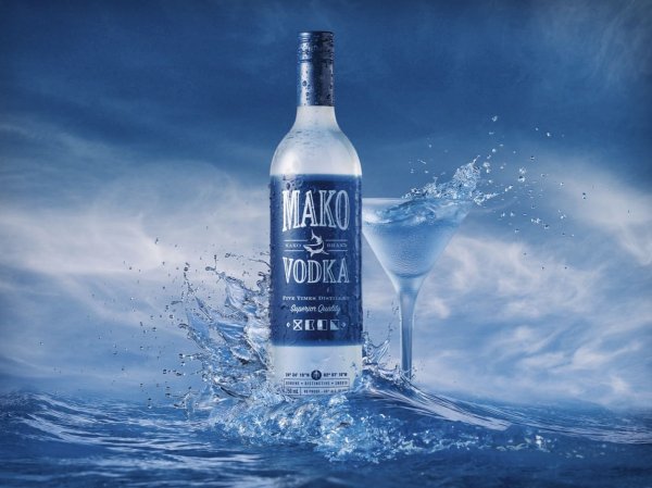 Водка со льдом