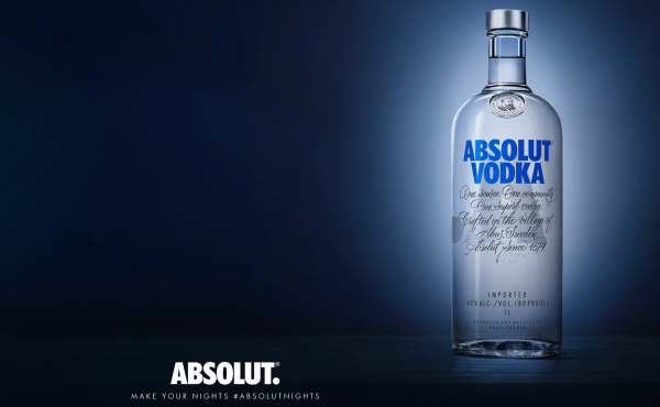 Водка Абсолют голубая