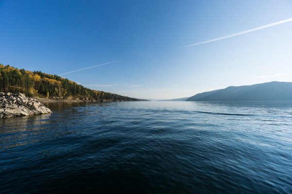 Енисей Красноярское водохранилище