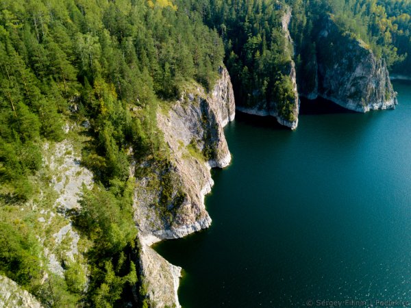 Енисей Красноярское водохранилище