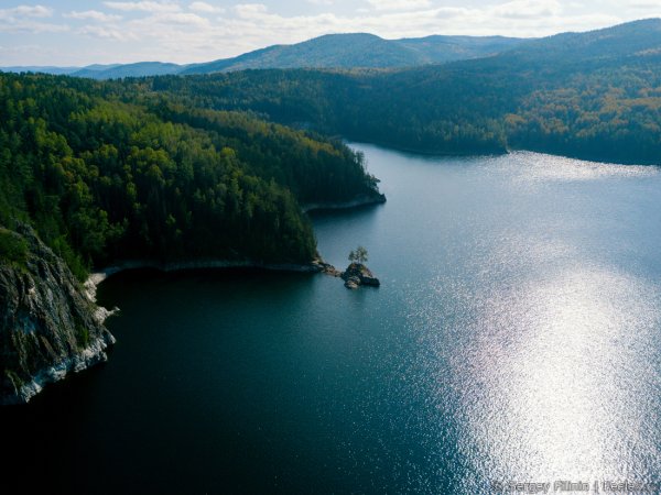 Залив Бирюса Красноярское море