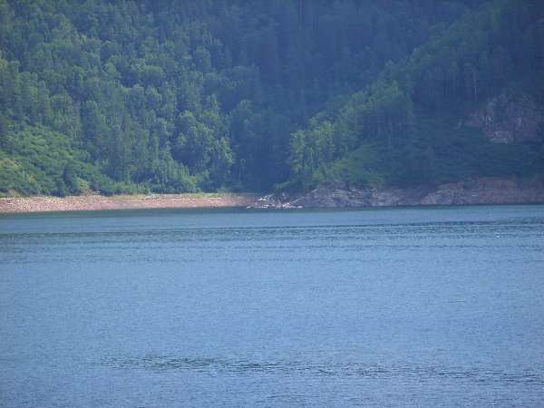 Красноярское море залив Красномайская